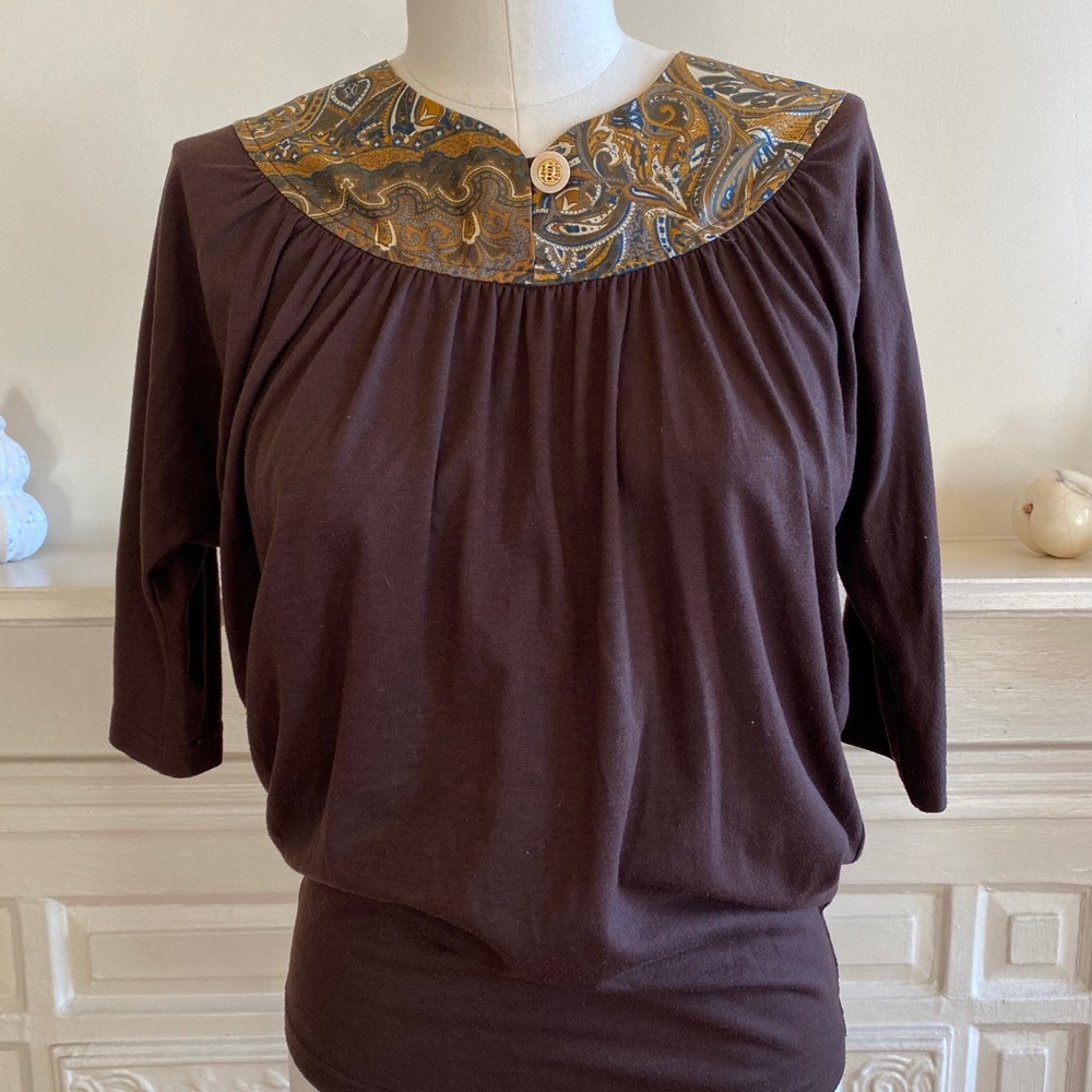 Upcycled Top Made for Barneys Coop